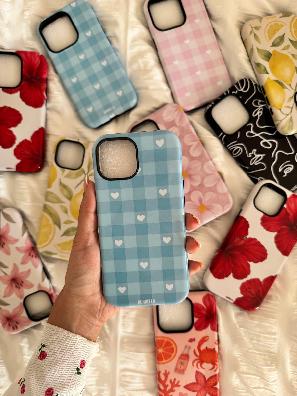 Sweetheart Gingham Phone Case