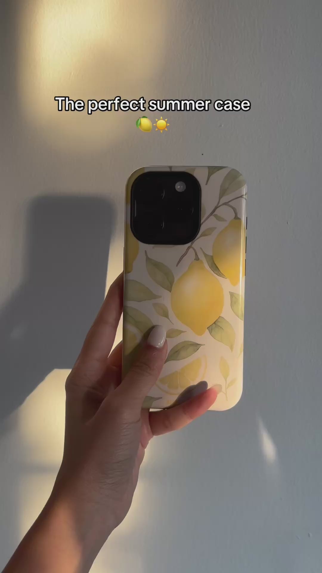 Lemon Bloom Phone Case